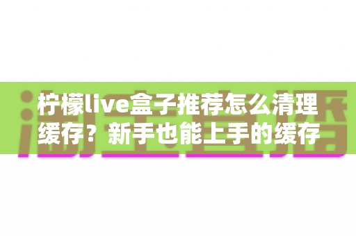 柠檬live盒子推荐怎么清理缓存?新手也能上手的缓存清理全攻略 柠檬live盒子推荐怎么清理缓存?新手也能上手的缓存清理全攻略
