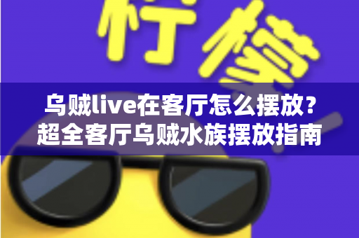 乌贼live在客厅怎么摆放？超全客厅乌贼水族摆放指南，手把手教你打造治愈系海洋观赏角