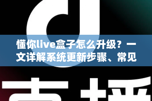 懂你live盒子怎么升级?一文详解系统更新步骤、常见问题与实用技巧 懂你live盒子怎么升级?一文详解系统更新步骤、常见问题与实用技巧