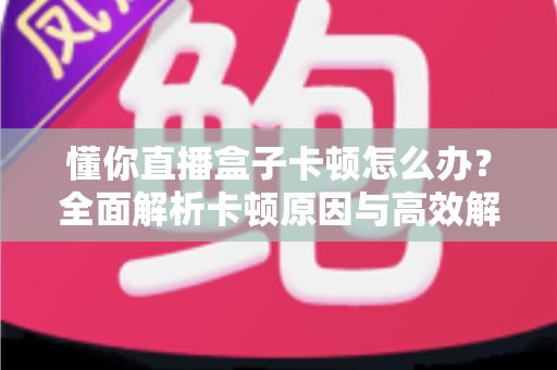 懂你直播盒子卡顿怎么办?全面解析卡顿原因与高效解决方案指南 懂你直播盒子卡顿怎么办?全面解析卡顿原因与高效解决方案指南