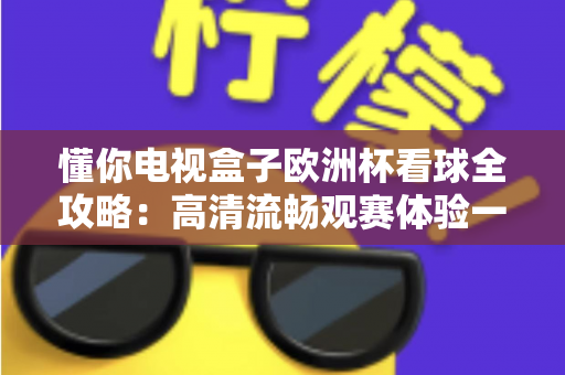 懂你电视盒子欧洲杯看球全攻略:高清流畅观赛体验一步到位 懂你电视盒子欧洲杯看球全攻略:高清流畅观赛体验一步到位