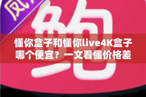 懂你盒子和懂你live4K盒子哪个便宜?一文看懂价格差异与选购攻略 懂你盒子和懂你live4K盒子哪个便宜?一文看懂价格差异与选购攻略
