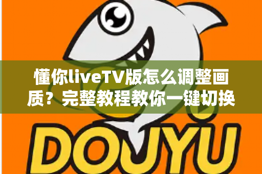懂你liveTV版怎么调整画质？完整教程教你一键切换高清流畅观影体验