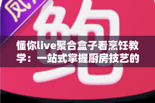 懂你live聚合盒子看烹饪教学:一站式掌握厨房技艺的智能新方式 懂你live聚合盒子看烹饪教学:一站式掌握厨房技艺的智能新方式