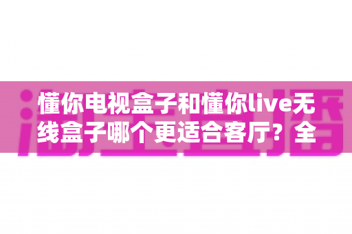 懂你电视盒子和懂你live无线盒子哪个更适合客厅?全面对比帮你选对家庭影院核心 懂你电视盒子和懂你live无线盒子哪个更适合客厅?全面对比帮你选对家庭影院核心