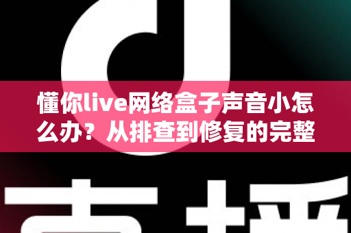 懂你live网络盒子声音小怎么办?从排查到修复的完整实用指南 懂你live网络盒子声音小怎么办?从排查到修复的完整实用指南