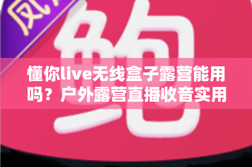 懂你live无线盒子露营能用吗？户外露营直播收音实用指南与使用体验全解析