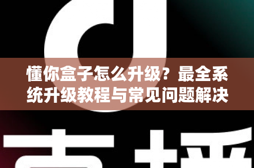 懂你盒子怎么升级？最全系统升级教程与常见问题解决方案