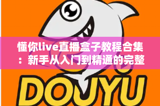懂你live直播盒子教程合集：新手从入门到精通的完整实操指南