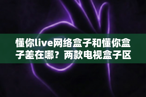 懂你live网络盒子和懂你盒子差在哪?两款电视盒子区别全解析与选购指南 懂你live网络盒子和懂你盒子差在哪?两款电视盒子区别全解析与选购指南