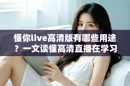 懂你live高清版有哪些用途？一文读懂高清直播在学习、办公与娱乐中的多元应用价值