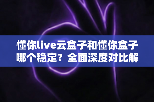懂你live云盒子和懂你盒子哪个稳定？全面深度对比解析与选购指南
