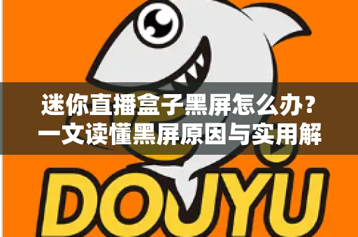 迷你直播盒子黑屏怎么办？一文读懂黑屏原因与实用解决方法