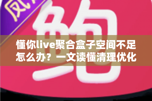 懂你live聚合盒子空间不足怎么办？一文读懂清理优化全攻略，让盒子恢复流畅运行