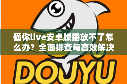 懂你live安卓版播放不了怎么办？全面排查与高效解决指南