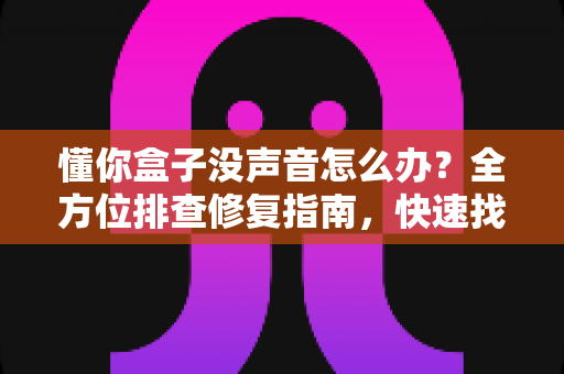 懂你盒子没声音怎么办?全方位排查修复指南,快速找回清晰音效 懂你盒子没声音怎么办?全方位排查修复指南,快速找回清晰音效