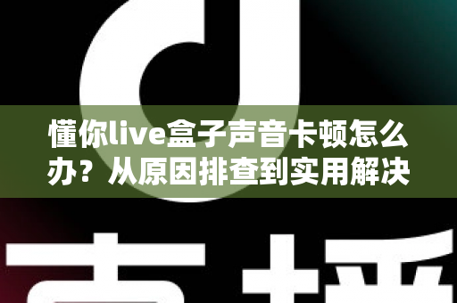 懂你live盒子声音卡顿怎么办?从原因排查到实用解决的完整指南 懂你live盒子声音卡顿怎么办?从原因排查到实用解决的完整指南