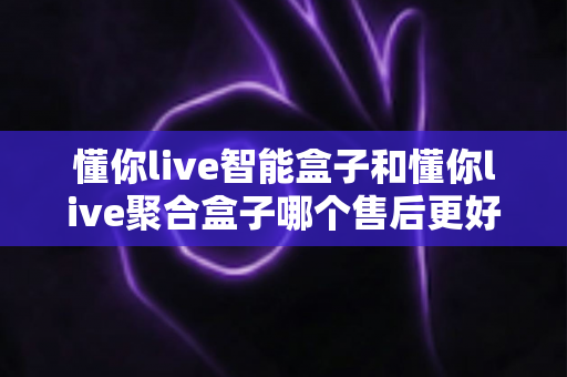 懂你live智能盒子和懂你live聚合盒子哪个售后更好?深度解析两款产品的售后差异与选购指南 懂你live智能盒子和懂你live聚合盒子哪个售后更好?深度解析两款产品的售后差异与选购指南