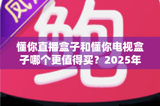 懂你直播盒子和懂你电视盒子哪个更值得买?2025年最新选购指南与深度对比评测 懂你直播盒子和懂你电视盒子哪个更值得买?2025年最新选购指南与深度对比评测
