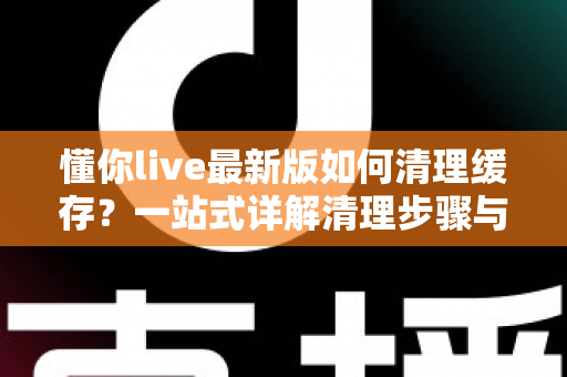 懂你live最新版如何清理缓存？一站式详解清理步骤与优化技巧，让手机运行更流畅