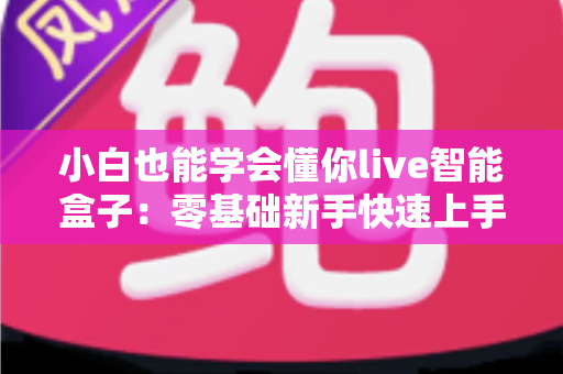 小白也能学会懂你live智能盒子:零基础新手快速上手的保姆级教程与实用技巧 小白也能学会懂你live智能盒子:零基础新手快速上手的保姆级教程与实用技巧