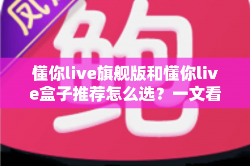 懂你live旗舰版和懂你live盒子推荐怎么选？一文看懂两款产品的差异与选购技巧