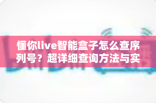 懂你live智能盒子怎么查序列号？超详细查询方法与实用技巧全解析