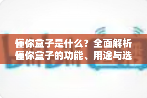 懂你盒子是什么？全面解析懂你盒子的功能、用途与选购指南，让你一步到位玩转智能大屏生活