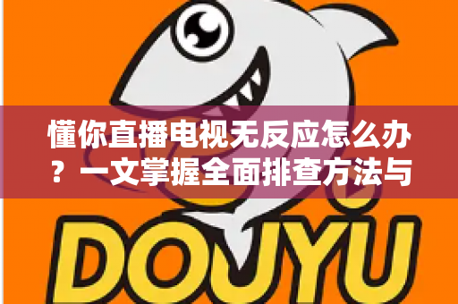 懂你直播电视无反应怎么办？一文掌握全面排查方法与高效解决技巧，快速恢复流畅观影体验