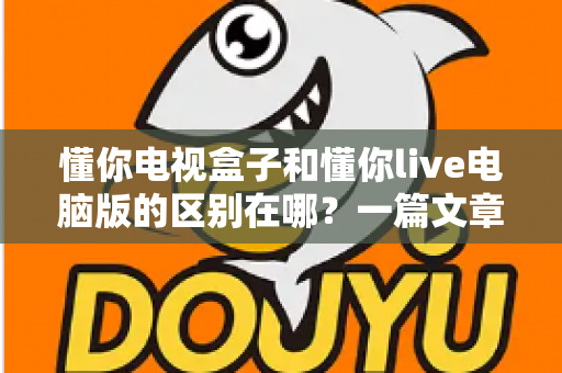 懂你电视盒子和懂你live电脑版的区别在哪？一篇文章讲透两大版本的核心差异与选择指南
