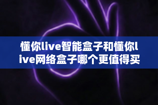 懂你live智能盒子和懂你live网络盒子哪个更值得买？2025年最全选购对比指南，看完再下单不踩坑