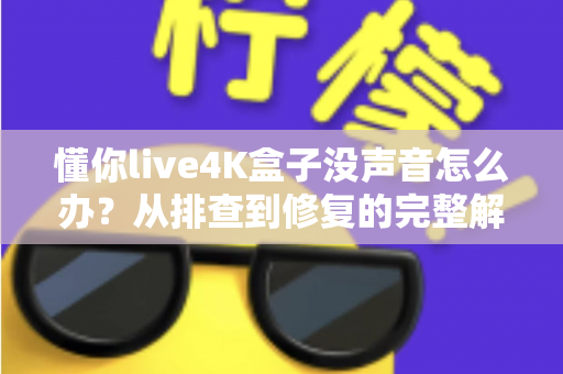 懂你live4K盒子没声音怎么办?从排查到修复的完整解决方案,手把手教你快速恢复声音 懂你live4K盒子没声音怎么办?从排查到修复的完整解决方案,手把手教你快速恢复声音