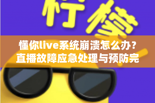 懂你live系统崩溃怎么办?直播故障应急处理与预防完全指南 懂你live系统崩溃怎么办?直播故障应急处理与预防完全指南