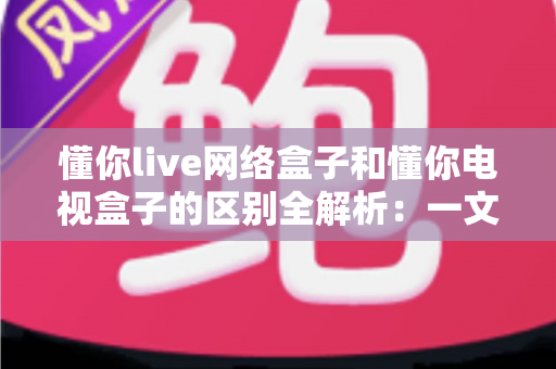 懂你live网络盒子和懂你电视盒子的区别全解析：一文读懂两大热门影音设备，帮你选出最适合的家庭娱乐神器