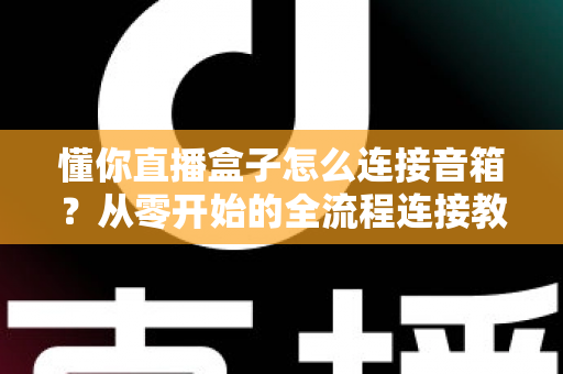 懂你直播盒子怎么连接音箱？从零开始的全流程连接教程与避坑指南