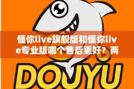 懂你live旗舰版和懂你live专业版哪个售后更好？两大版本售后服务全面对比与选购指南