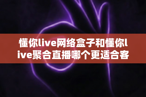 懂你live网络盒子和懂你live聚合直播哪个更适合客厅？深度对比助你打造理想家庭影音中心