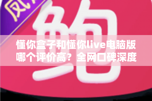 懂你盒子和懂你live电脑版哪个评价高?全网口碑深度对比与选择指南 懂你盒子和懂你live电脑版哪个评价高?全网口碑深度对比与选择指南