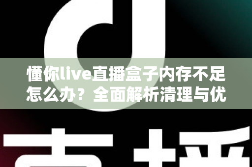 懂你live直播盒子内存不足怎么办?全面解析清理与优化方案,让直播流畅不卡顿 懂你live直播盒子内存不足怎么办?全面解析清理与优化方案,让直播流畅不卡顿