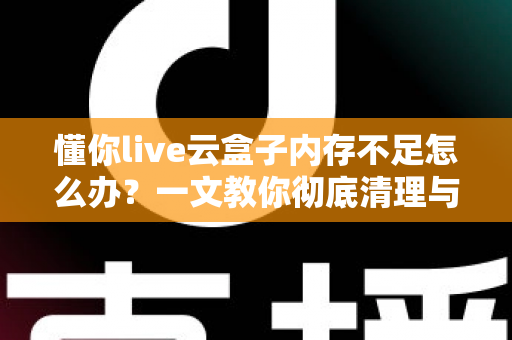 懂你live云盒子内存不足怎么办？一文教你彻底清理与优化，让设备焕然新生