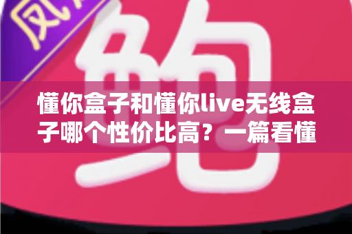懂你盒子和懂你live无线盒子哪个性价比高？一篇看懂差异的实用选购指南