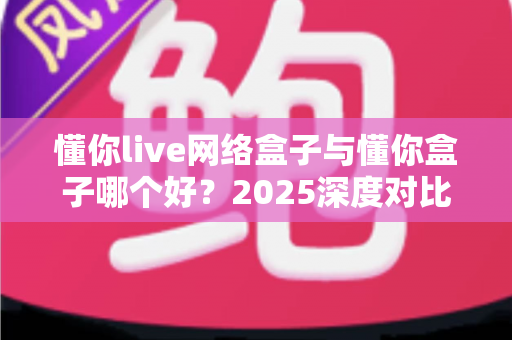 懂你live网络盒子与懂你盒子哪个好？2025深度对比评测，帮你选对电视盒子不踩坑