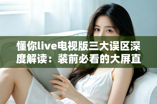 懂你live电视版三大误区深度解读:装前必看的大屏直播避坑指南 懂你live电视版三大误区深度解读:装前必看的大屏直播避坑指南