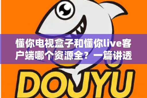 懂你电视盒子和懂你live客户端哪个资源全？一篇讲透资源差异与选择思路的深度解析