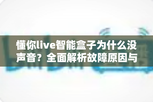 懂你live智能盒子为什么没声音?全面解析故障原因与实用解决方案指南 懂你live智能盒子为什么没声音?全面解析故障原因与实用解决方案指南