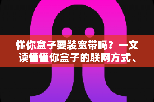 懂你盒子要装宽带吗？一文读懂懂你盒子的联网方式、安装步骤与选购建议