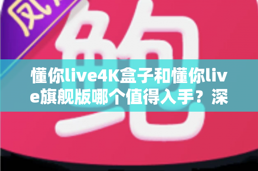 懂你live4K盒子和懂你live旗舰版哪个值得入手？深度对比帮你选对不选贵