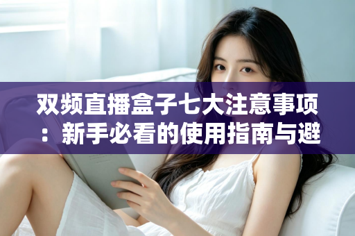 双频直播盒子七大注意事项:新手必看的使用指南与避坑攻略 双频直播盒子七大注意事项:新手必看的使用指南与避坑攻略