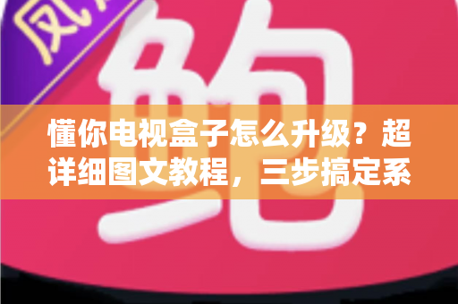 懂你电视盒子怎么升级？超详细图文教程，三步搞定系统更新，让旧盒子重获新生