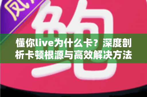 懂你live为什么卡?深度剖析卡顿根源与高效解决方法全攻略 懂你live为什么卡?深度剖析卡顿根源与高效解决方法全攻略